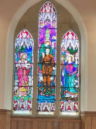 Stained glass window